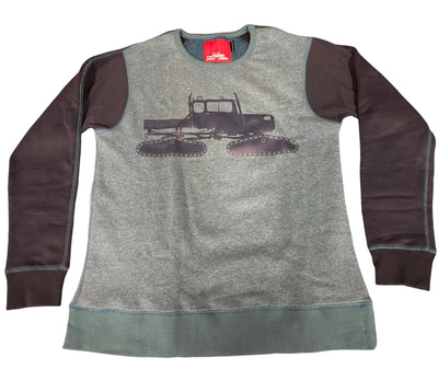 Snowcat Raglan Crewneck Sweatshirt - Spacecraft