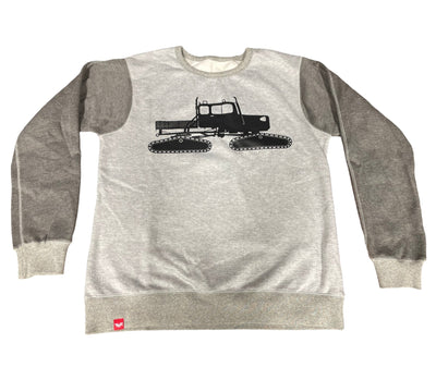 Snowcat Raglan Crewneck Sweatshirt - Spacecraft